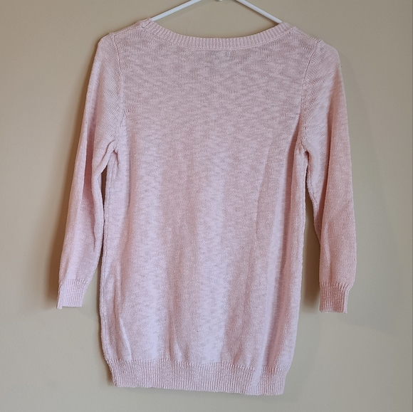 Old Navy Light Pink Knitted Sweater - Picture 2 of 4